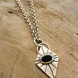 Onyx Diamond Necklace