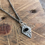 Onyx Diamond Necklace