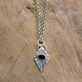 Onyx Diamond Necklace