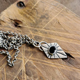 Onyx Diamond Necklace
