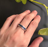 Lapis Lazuli & Wood Ring