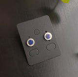 Lapis Lazuli Small Stud Earrings