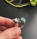 Turquoise Flower Ring