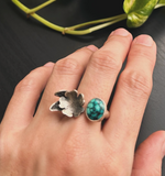 Turquoise Flower Ring