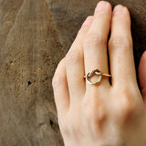 Knot Ring (Brass)