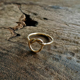 Brass Knot Ring