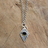Silver Onyx Paragon Necklace